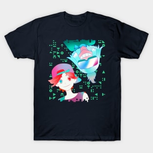 Yurei Deco - Hack & Berry - Fanart Digi Ver T-Shirt